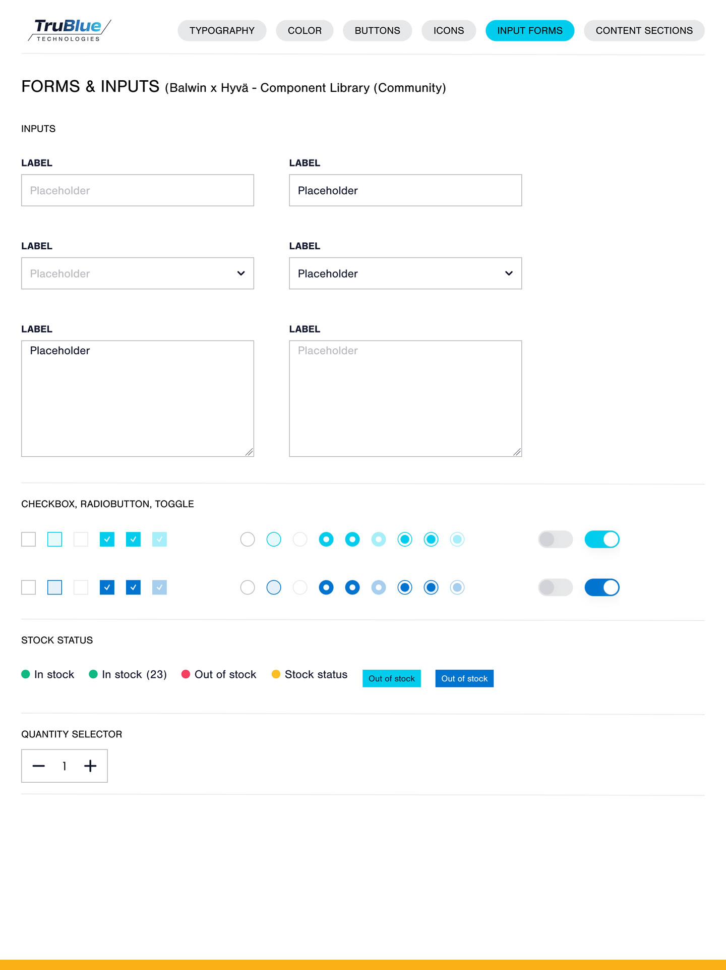 Forms Inputs