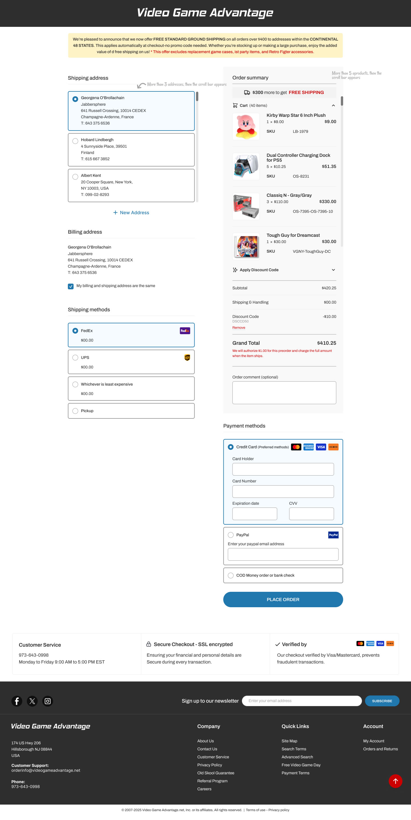 checkout loggedin one